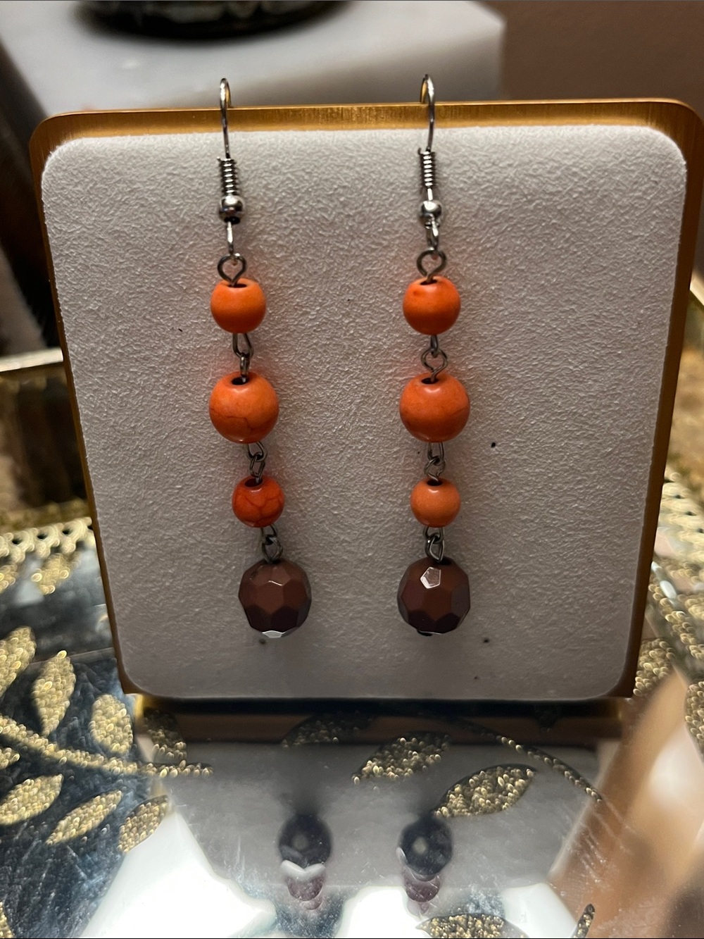 Beaded Drop Earrings